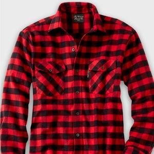 Vermont Flannel Company Buffalo Check flannel